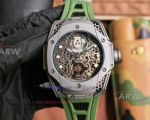 AAA replica Hublot BIG BANG Unico Tourbillon Full Skeleton Dial Rubber Strap Watch (1)_th.jpg